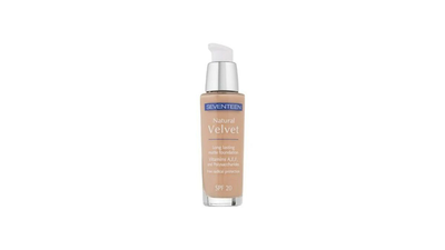 Seventeen natural velvet matte foundation no7 - latte, , medium