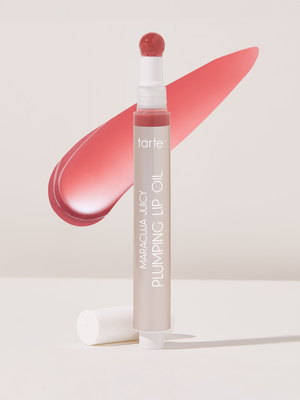 Tarte maracuja juicy lip plumping lip oil rose