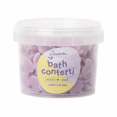 Isabelle lauren purple bath confetti lavender, , medium