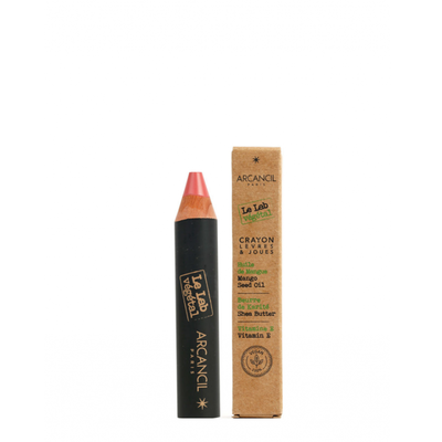 Arcancil le lab vegetal crayon levres & joues 001 rose litchi