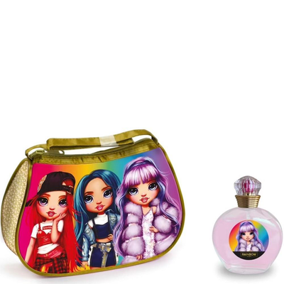 Lorenay rainbow high bag  +50ml eau de toilette.