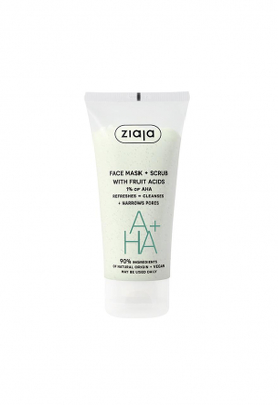 Product image: Ziaja face mask & scrub with fruit acids 55ml-null