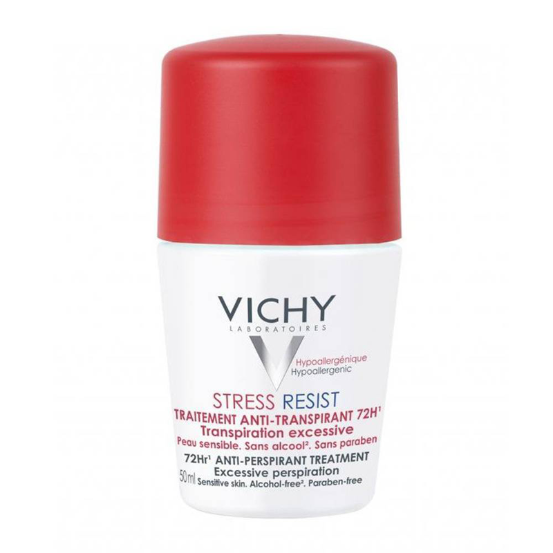 Vichy strees resist deodorant roll on, 72hours antiperspirant treatment 50ml-null
