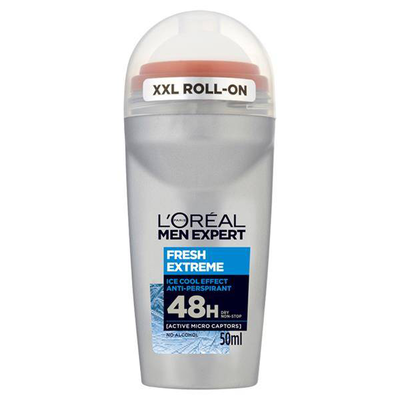 L'oreal men expert fresh extreme anti-persperant roll 50ml, , medium