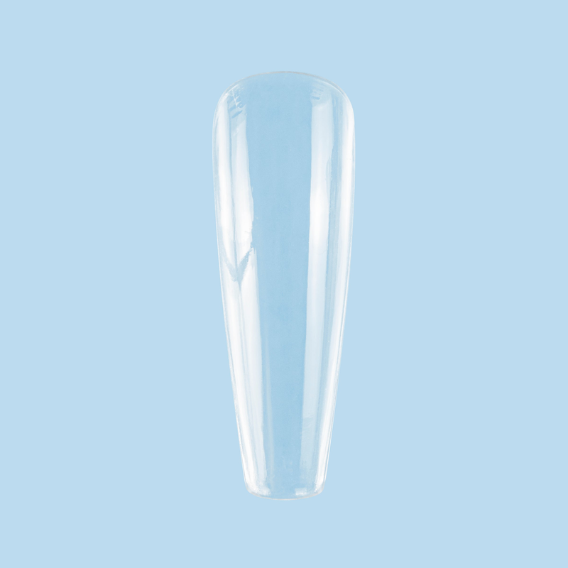 Product image: Coffin long - gel soft full cover tips, , medium-null
