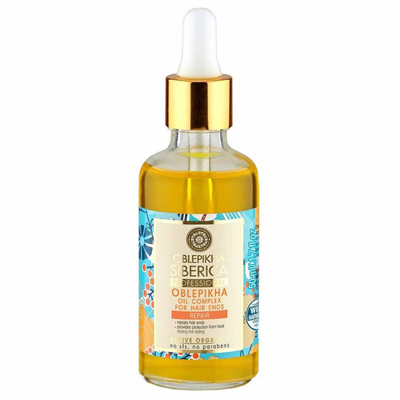 Oblepikha oil complex for hair ends oil 50ml, , medium