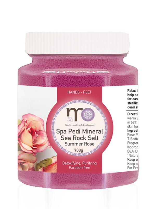 Mo spa pedi mineral sea rock salt - summer rose-null