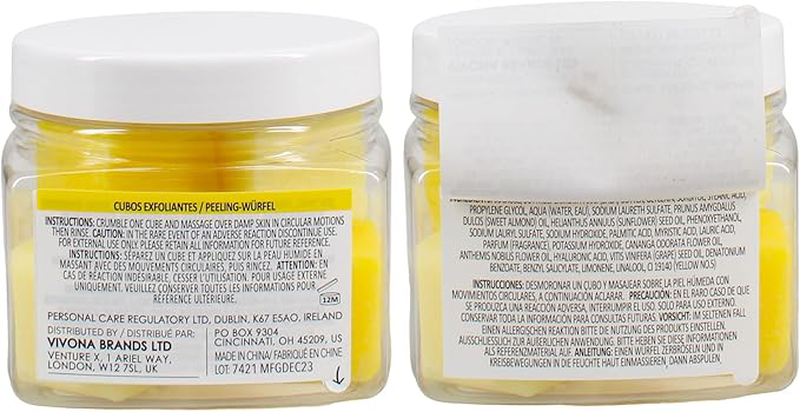 Product image: Sunday rain chamomile & ylang ylang exfoliate cubes x 150g-null