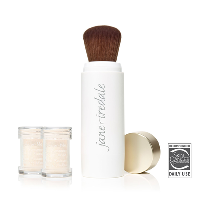 Powder-me SPF® 30 dry sunscreen - brush translucent + 2 refills
