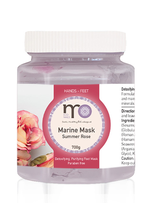 Mo summer rose marine foot mask