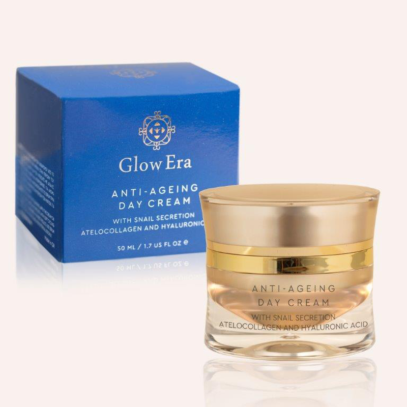 Glow era day cream with snail selection, 50ml, , medium-null