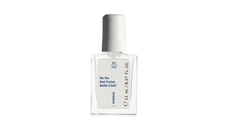 Korres no no nail polish base coat 11 ml, , medium-null