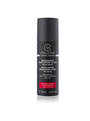 Collistar body multi active deodorant 24hrs dry spray 125ml, , medium