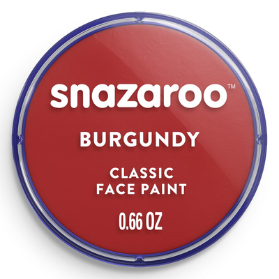 Snazaroo classic face paint burgundy 18ml, , medium