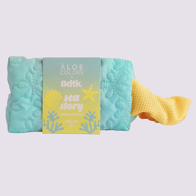 Aloe+ colors sea story bag set με shower gel 100 ml, body lotion 100 ml & mist μαλλιών και σώματος 100 ml, , medium