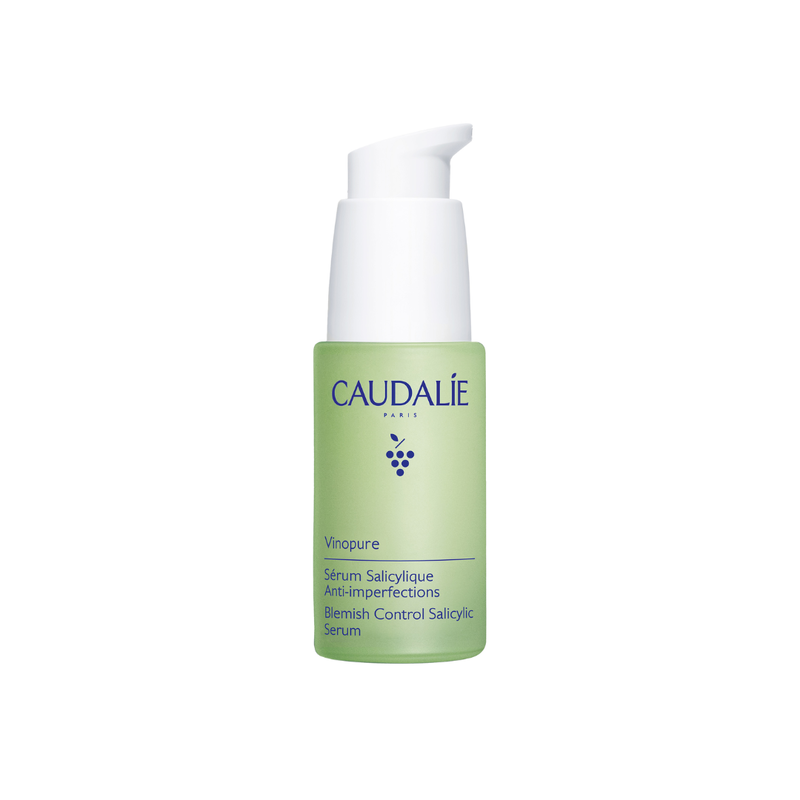 Caudalie promo vinopure blemish control salicylic serum, 30ml & gift vinopure purifying gel cleanser, 150ml, 1set, , medium-null