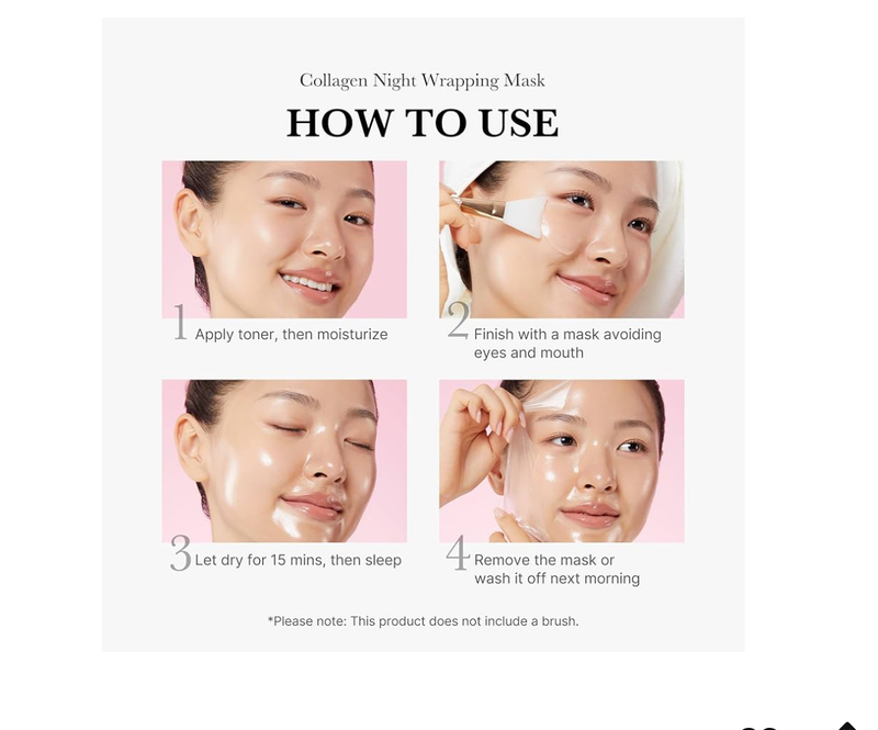 Medicube collagen overnight wrapping peel off facial mask pack-null