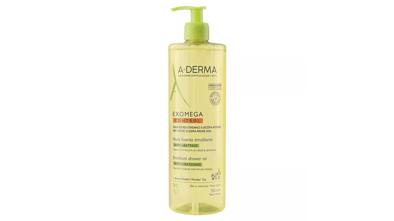 Aderma exomega control emolient shower oil 750ml, , medium-null