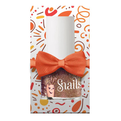 Snails nail polish for kids magic orange splash x 7ml, , medium