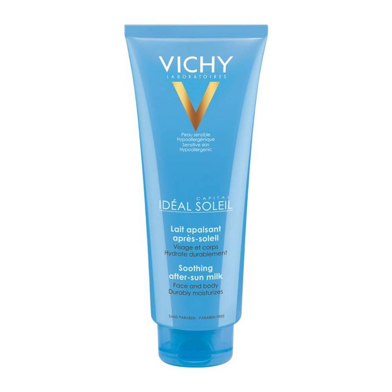 Vichy ideal soleil soothing after sun milk for face & body 300ml-null