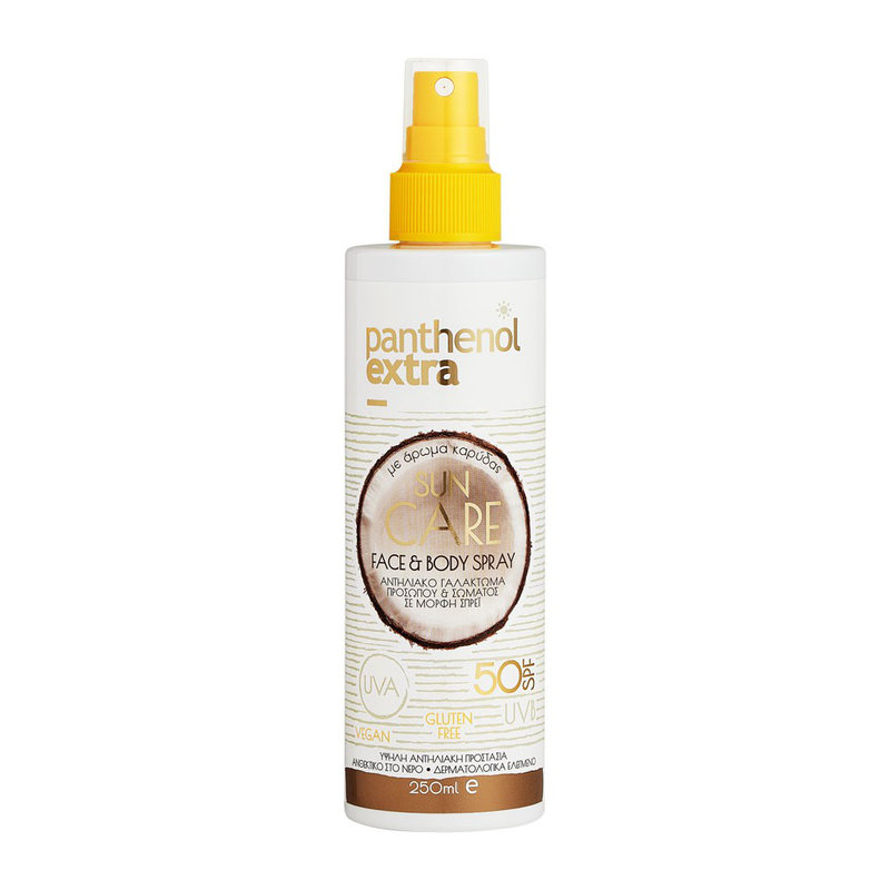 Panthenol sun care face & body spray SPF 50 250ml image number null