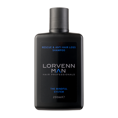Lorvenn man rescue anti-hair loss shampoo 200ml, , medium
