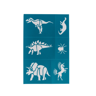 Oh flossy reusable adhesive makeup stencils for face painting, , medium