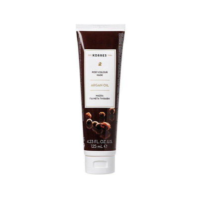 Korres post colour hair mask with argan oil 125ml, , medium