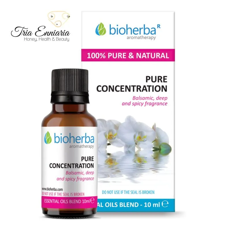 "concentration", aroma composition, essential oil, 10ml, bioherba, , medium-null