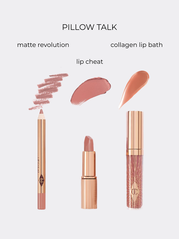 Charlotte tilbury pillow talk iconic mini lip kit, , medium image number null