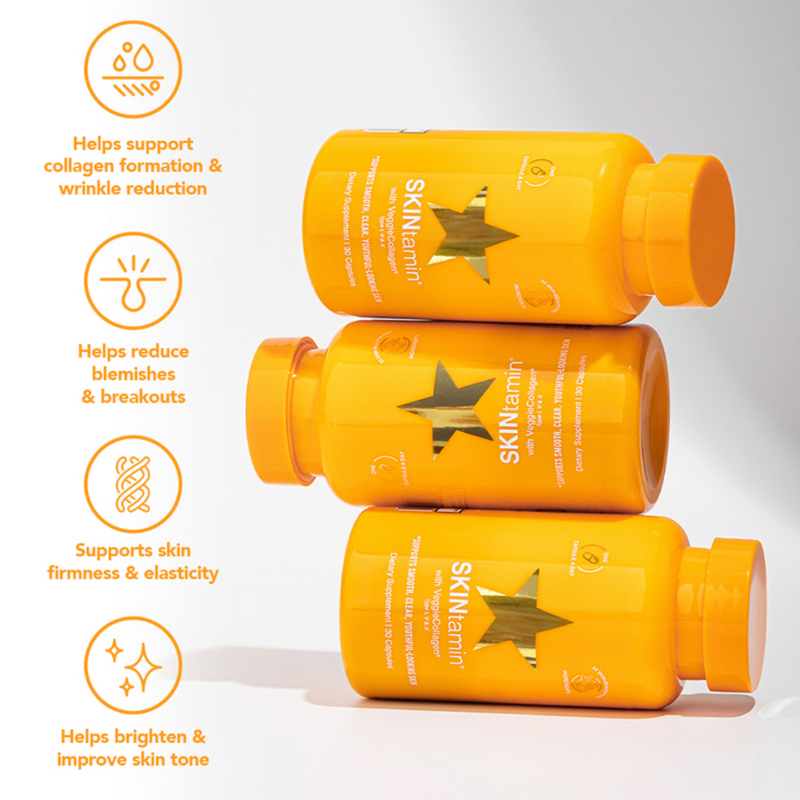 Skintamin - 1 bottle | skin health & collagen support, , medium-null