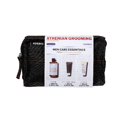 Korres set men care athenian grooming bergamot & leather eau de cologne 100 ml, &alpha;&nu;&tau;&iota;&gamma;&eta;&rho;&alpha;&nu;&tau;&iota;&kappa;ή &kappa;&rho;έ&mu;&alpha; &pi;&rho;&omicron;&sigma;ώ&pi;&omicron;&upsilon; & &mu;&alpha;&tau;&iota;ώ&nu; 20 ml, gel &kappa;&alpha;&theta;&alpha;&rho;&iota;&sigma;&mu;&omicron;ύ &gamma;&iota;&alpha; &pi;&rho;ό&sigma;&omega;&pi;&omicron; & &gamma;έ&nu;&iota;&alpha; 20 ml, , medium