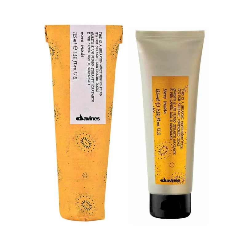 More inside relaxing moisturizing fluid fluid for sleek straight hair 125ml, , medium-null