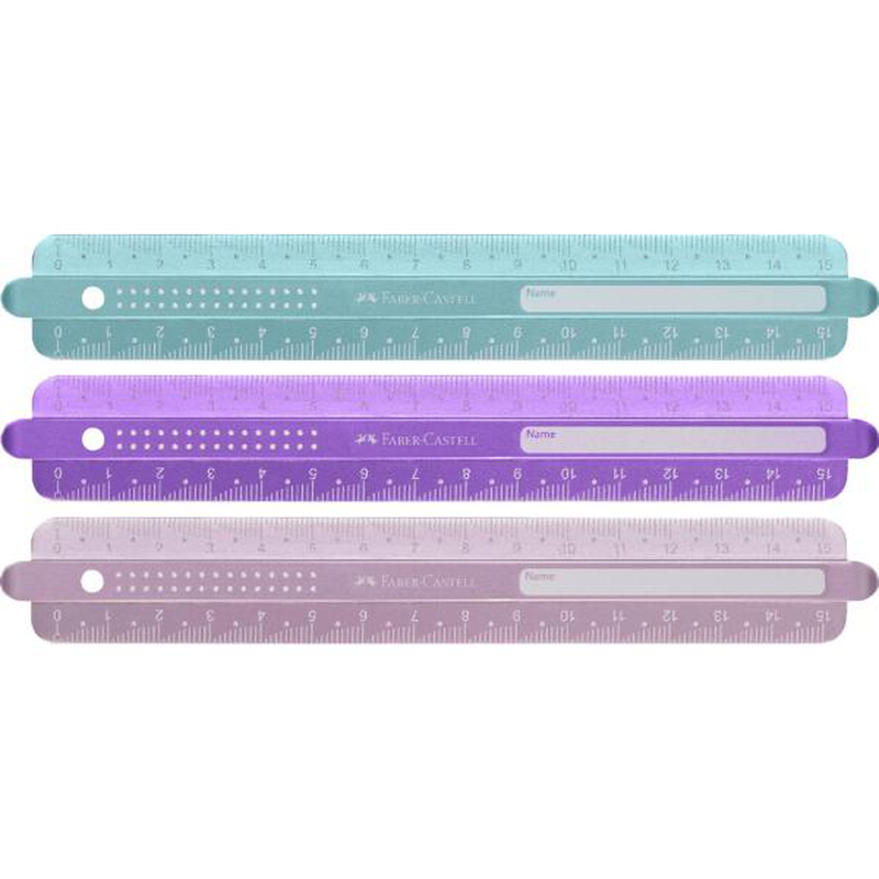 Faber castell ruler 15cm sparkle-null