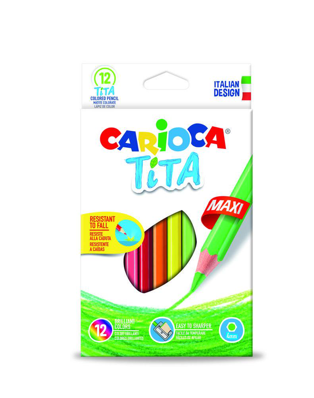 Carioca maxi pencil box 12pcs, , medium-null