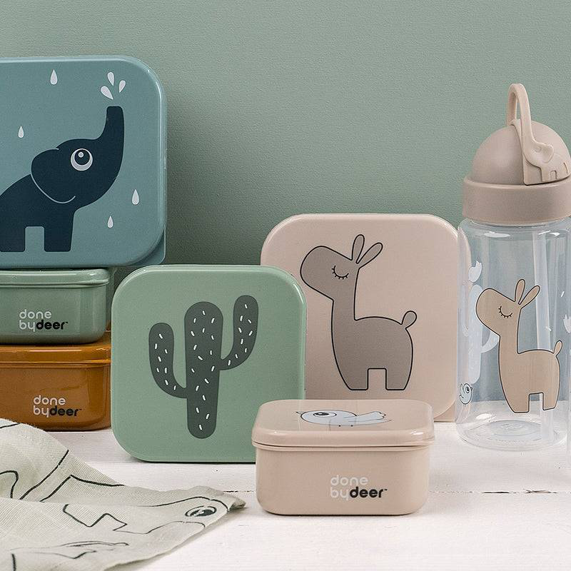 Done by deer snack box3pcs lalee - sand mix, , medium-null