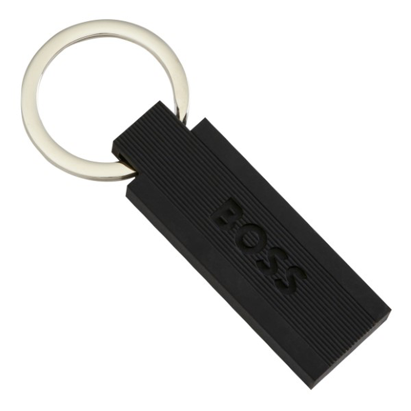 Boss key ring edge iconic black, , medium-null