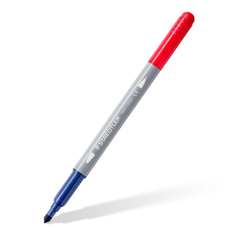 Product image: Staedtler double ended twin colour pens set 10 pieces 3280 c10, , medium-null