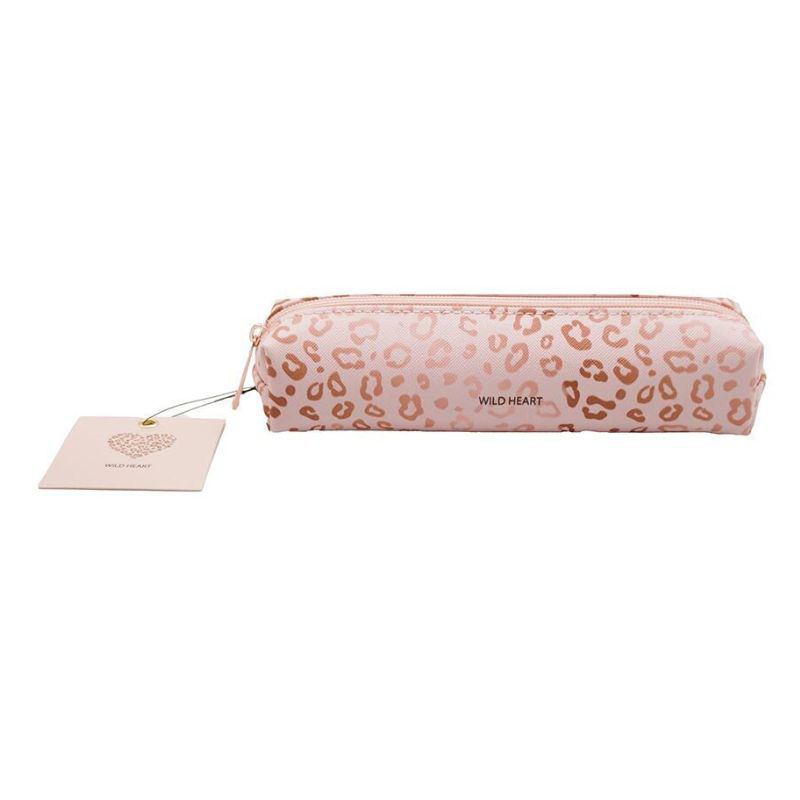 Ff pencil case animal print wild heart, , medium-null