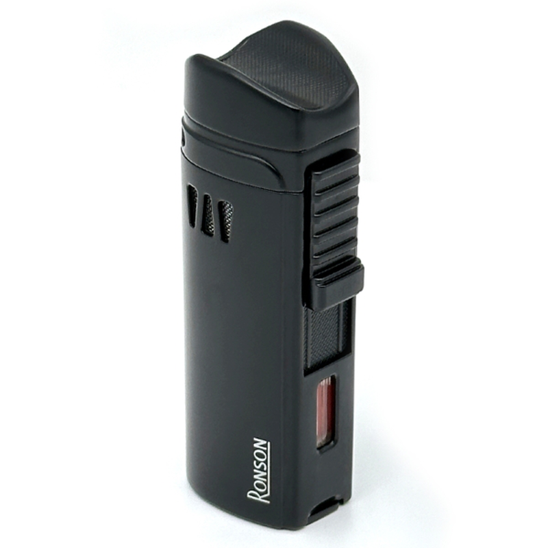 Ronson mistral black cigar lighter, , medium-null