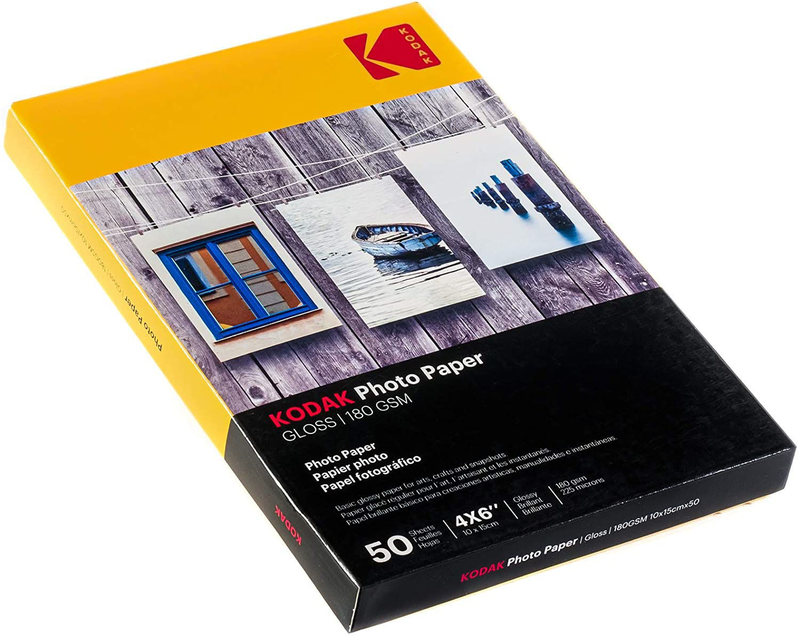 Kodak &chi;&alpha;&rho;&tau;ί &phi;&omega;&tau;&omicron;&gamma;&rho;&alpha;&phi;&iota;&kappa;ό 5740-506 10x15cm - 180gsm - 50 &phi;ύ&lambda;&lambda;&alpha;, , medium-null
