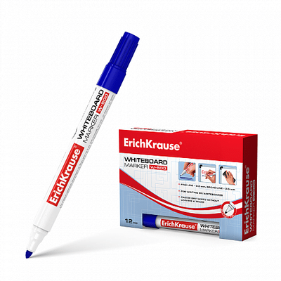 Erichkrause whiteboard marker w-500 blue 12846, , medium