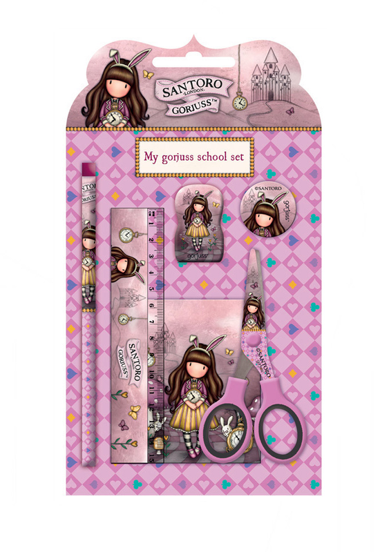 GORJUSS STATIONERY SET IN BLISTER image number null