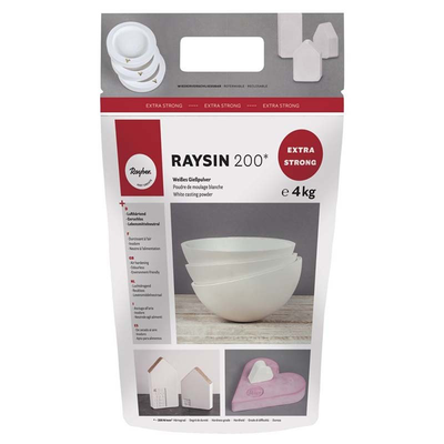 Casting powder raysin 200 4kg, White, medium