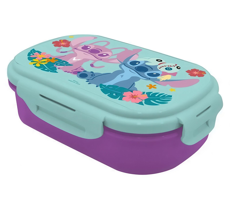 Product image: Disney stitch lunch box and cutlery, , medium-null