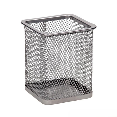 Tto metal pen holder squared 404848 silver, , medium