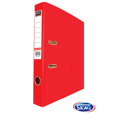 Skag premium box file f/c pvc 4cm red 4/34, , medium