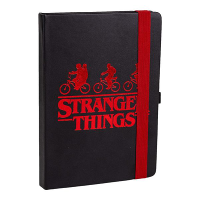 Stranger things notebook faux leather, , medium