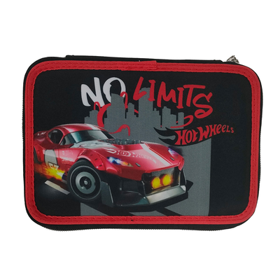 Gim double pencil case hot wheels retro, , medium