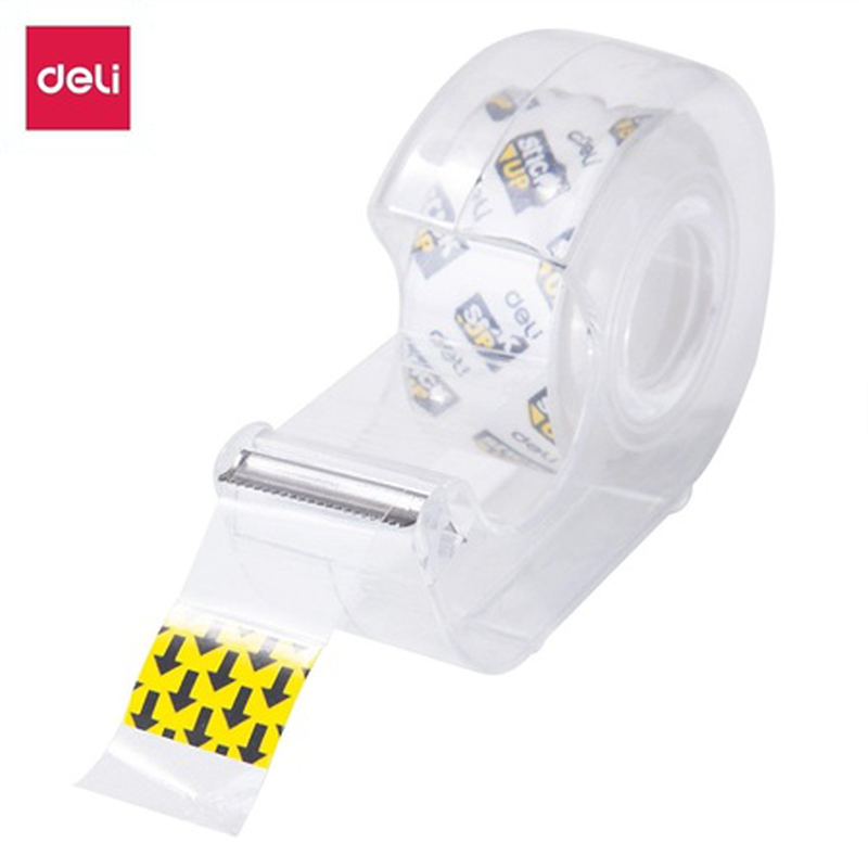 Product image: Deli transparent tape 18mmx7.62m with dispenser blister, , medium-null